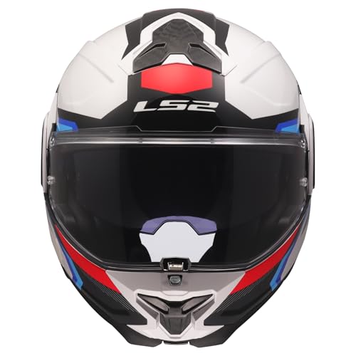 Image of LS2 Helmets Advant II Modular Motorcycle Helmet W /SunShield (Gloss Jeans Gray - X-Small)