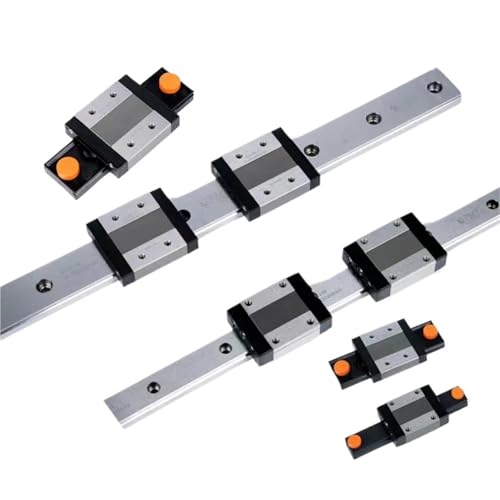 Curseur MSD7M anti usure bloc inox pour guidage linéaire sans friction