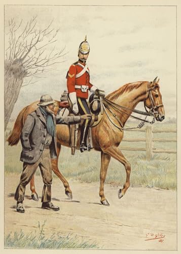 Peinture d'art murale St Dragoons de Godfrey Giles, affiche sur toile 60x90cm