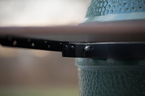 Aura Outdoor Products Hdpe Folding Side Shelves Table For Large Big Green Egg Grill, Bbq Accessories Replacement Parts Side Shelves Only #TOP7