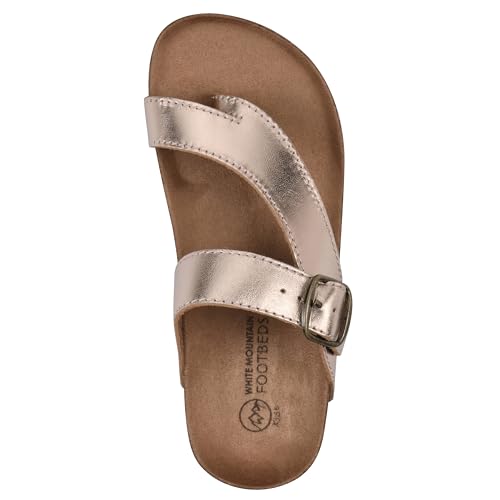 Image of WHITE MOUNTAIN Carly Signature Comfort-Molded Footbed Sandal