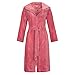 Produktbild Vossen Damen Bademantel Palermo Maroon, xs