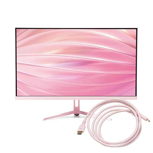 Image of Pixio PX279 Wave Pink 27 inch 240Hz 1080p Fast IPS Panel 1ms GTG Adaptive Sync Gaming Monitor with Pink HDMI 2.1 Cable Certified Ultra High Speed 10FT 8K 60Hz 4K 120Hz Nylon Braided