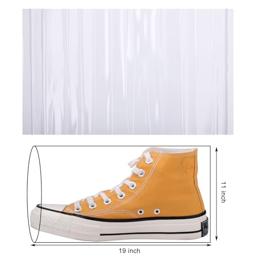 Bolsas de plástico termorretráctil de 11 x 19 pulgadas para almacenamiento de zapatos Kathfly 2