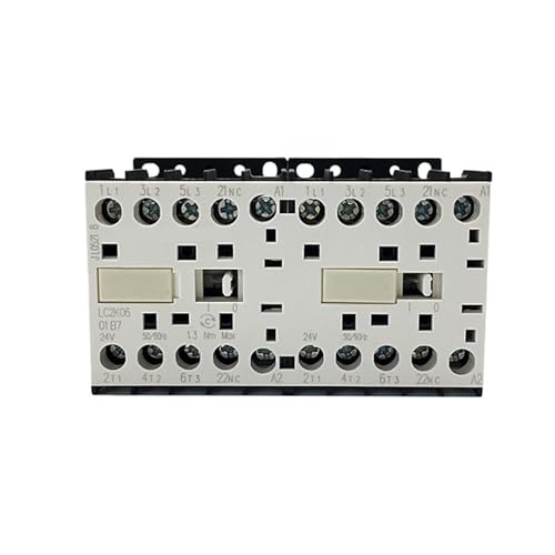 Contactor de CA reversible para motor de avance y retroceso 6A