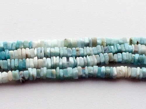 Larimar pour collier et bijoux faits main chargés de sérénité marine - 5