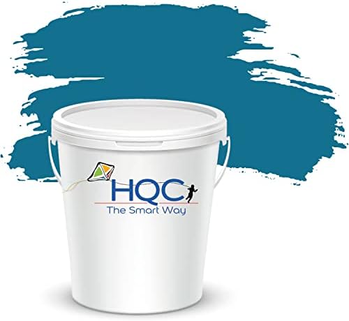 HQC Weather Shield Smooth Masonry Paint | 5L in 30+ Colours | Storm Proof, Scrub Resistance & Waterproof | Weatherproof Technology Designed with Acrylic Resin for Ultimate Protection Light Grey