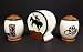 3pc Western Salt Pepper Shakers with Napkin Holder
