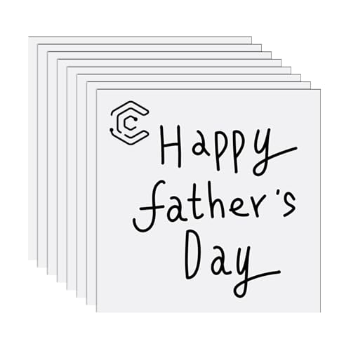 Creatorally Laser Material 8er Gravurplatten ABS