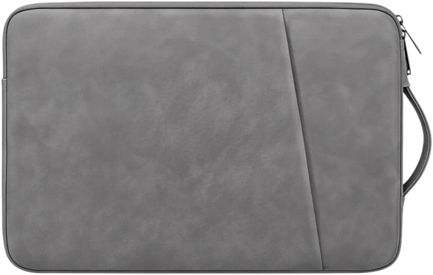 Laptop Sleeve 16 inch,Laptop Sleeve Bag Compatible with MacBook Pro/Air,HP,Dell,Lenovo,Slim Shockproof Cover with Accessory Pocket(Gray)