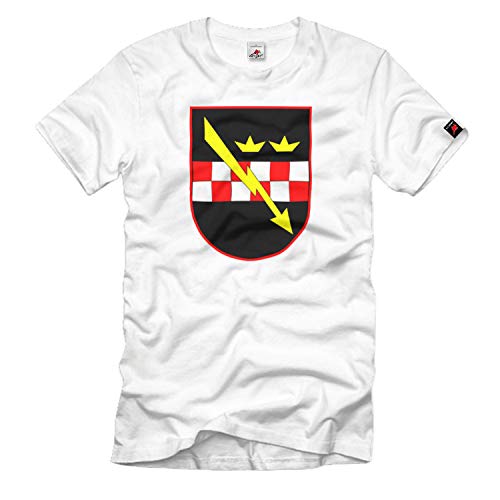 T-shirt de soutien pour le guidage ITBtl 282 Kastellaun blanc L à maintien actif