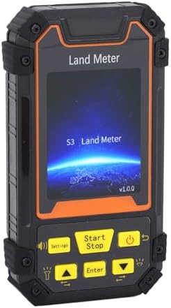 Handheld GPS Survey Equipment, S3 Land Area Meter with 4 Measurement Modes, 2.4in Color Screen, Professional GPS GNSS Receiver Surveryor Tool for Flat Fields Slopes Mountains