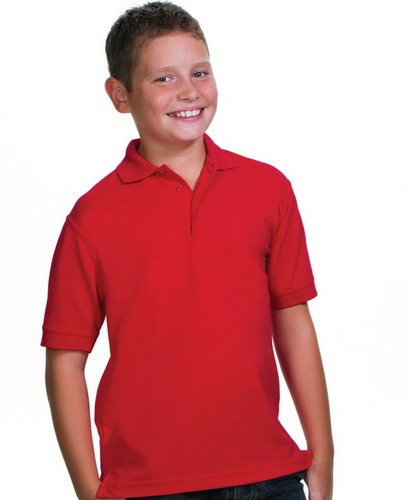 Kustom Kit Klassic Children's Polo Superwash 60, 5 Colours, 6 Sizes, Light Blue, 5-6 Years