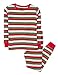 Leveret Red & White Green 2 Piece Pajama (8 Years)