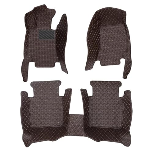 Tapis Sol Voiture Ford Fiesta 2009-2017 protection imperméable doublure café