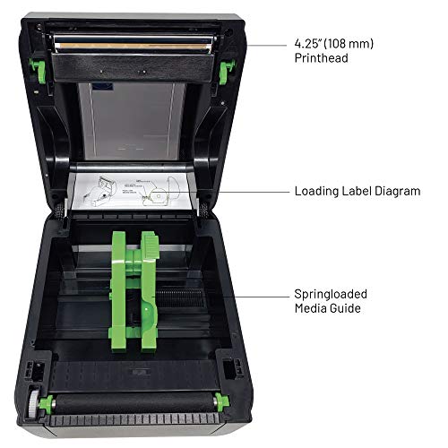 Tsc - B07Ckvb3C7 Da210 Desktop Direct Thermal Label Printer - 4.25", 203 Dpi - Usb 2.0, Black, 11 X 7.6 X 7.2 Inches #TOP4