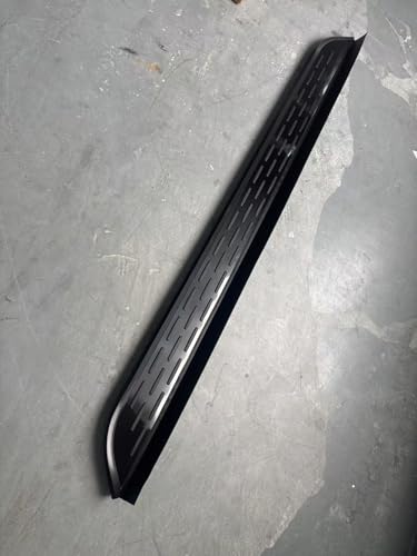 Estribos laterales aluminio negro para Lincoln Aviator 2020-2026 miniatura 3