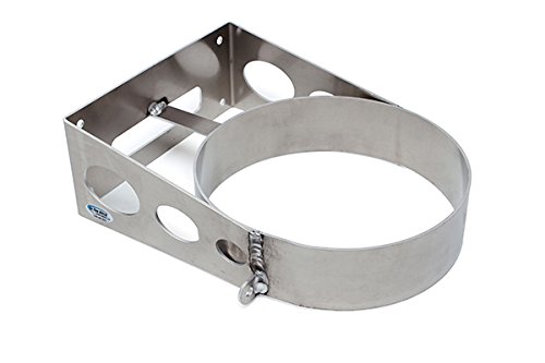 Inventive Products ITD1052 4 Gallon Aluminum Trash Can Mount- Vertical Mount