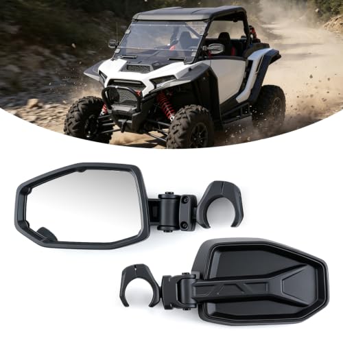 Image of Kiwi Master New Gen Side Mirrors for 2024-2026 Polaris RZR XP /2020-2026 PRO | 2024-2026 RZR XP 1000, 2020-2026 RZR Pro XP / S / R /Turbo R, Trail /S Accessories, Adjustable Rear View Mirror, 2891232, Pair