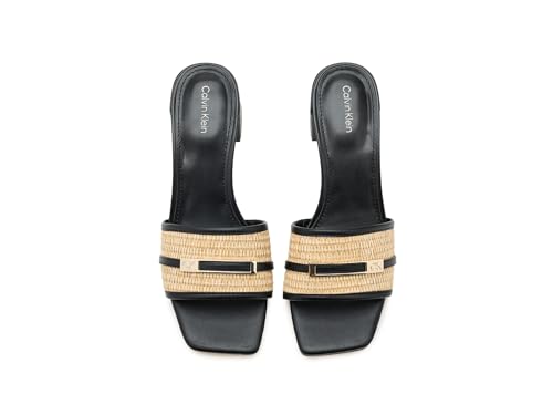 Calvin Klein Women's Paloma Black/Light Natural 6.5 Medium by Calvin Klein - Used condition - Image 2