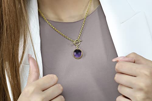 Collier Améthyste et pierre de naissance de février : le cadeau idéal chargé d'émotion - 2