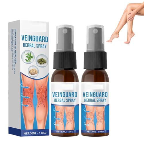 Holyarm 2 Bottle Timilk VeinGuard Herbal Spray - Improves Circulation Professional Varicose Veins for Legs Spray Natural Ingredients Leg for All Skin Types