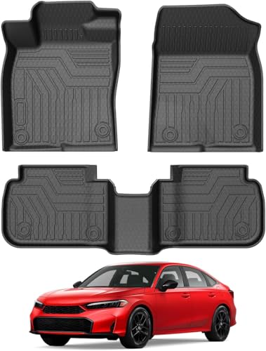 Mixsuper All-Weather TPE Floor Mats for Honda