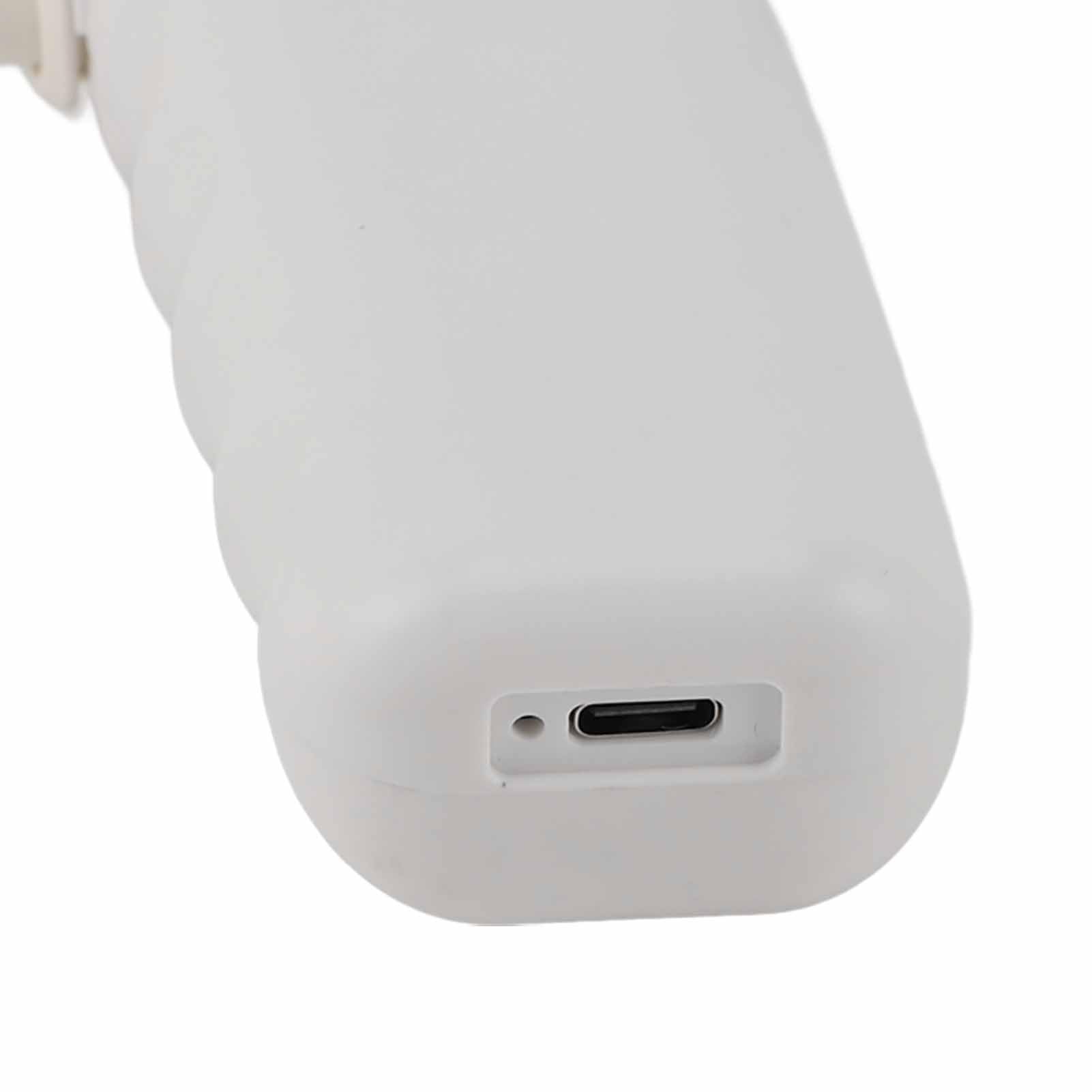 Generic Máquina Eléctrica para Hacer Pasta, Portátil, Recargable, para Fideos Caseros, Perfecta para Familias con Molde de Acero Inoxidable (WHITE)