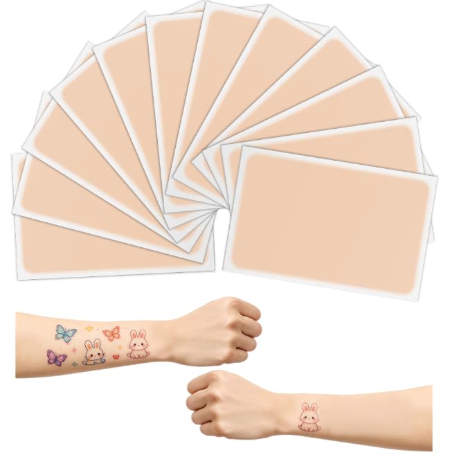 Auspiceka Película adesiva para cobertura de tatuagens, impermeável e respirável, 12 unidades