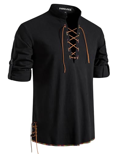 Camisas de pirata para recreación histórica y ferias medievales