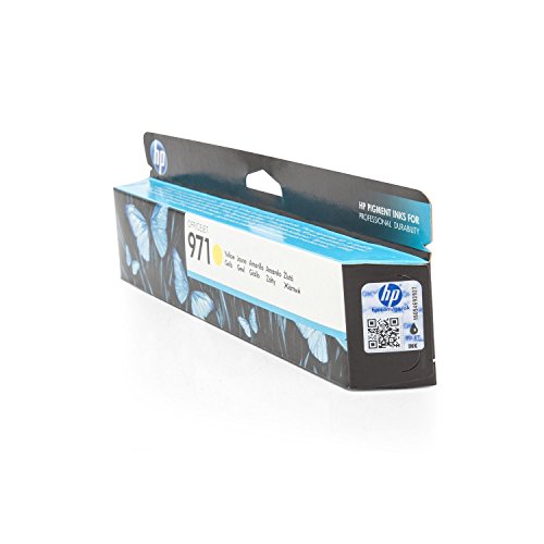 Cartouche HP 971 jaune pour OfficeJet Pro X451 dw et X551 dw