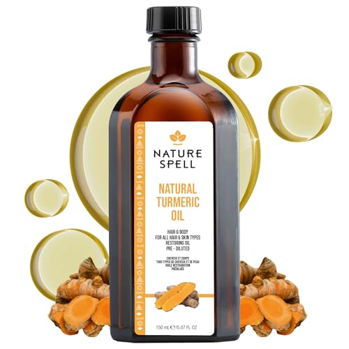 Nature Spell Turmeric Oil for Hair & Body Vegan 150ml
