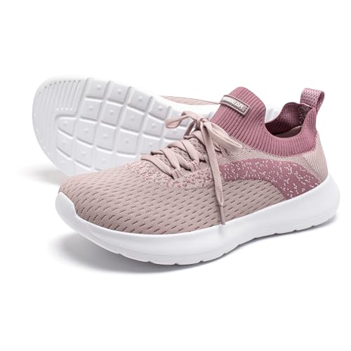 HOBIBEAR Mens Wide Toe Box Running Shoes/Womens Lightweight Walking Sneakers for Jogging2