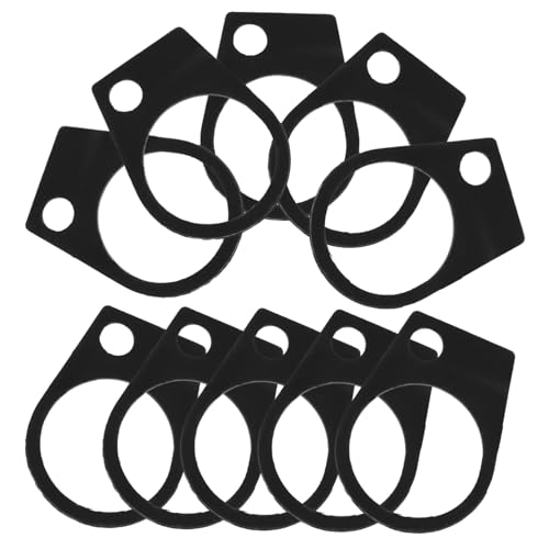 PartyKindom 10 Stück Teiliges Kettensägen dichtungssatz Set Gummi luftfilter dichtungen für Benzin kettensägen Einfache Installation Erhält Motorleistung Schützt vor Schmutz und Lecks