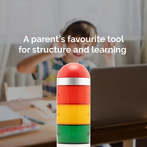 Kadams Visual Timer For Kids With Audio Alarm - Digital Timer Alarm For Toddler Teachers Classroom Productivity Time Management Tool Light Timer 24Hr Countdown Press Pause Special Education Silver #TOP3