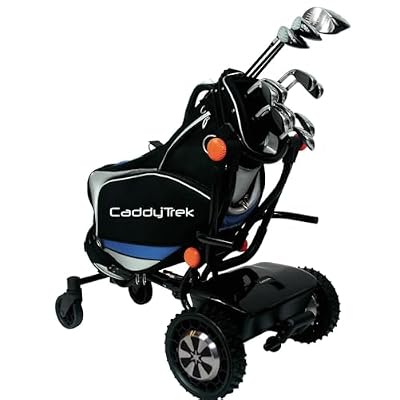 CaddyTrek R2 Electric Golf Follow Cart (Black)