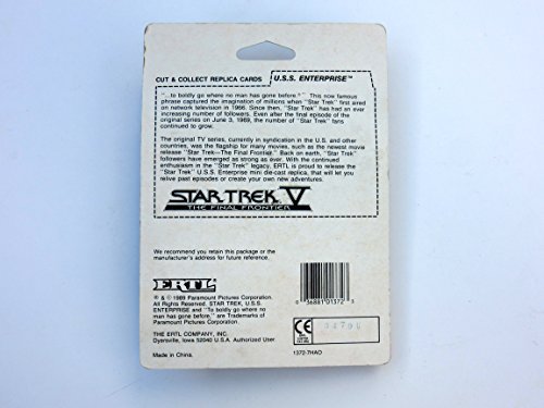 Enterprise NCC 1701 A - Ertel Metall Modell - Star Trek V - original von 1989