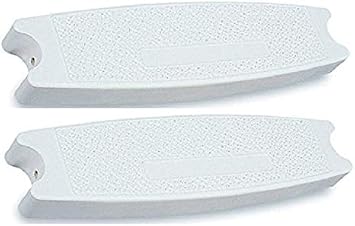 New JSP Manufacturing fits Hydrotools 87901 Swimming Pool Molded Plastic Replacement Ladder Rung Step 2 White