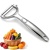 Flying Leaves Premium Vegetable Peelers with Swivel Blade - Ultra Sharp 420 Stainless Steel Potato Apple Peeler, Ergonomic Handle & Potato Eye Remover, Dishwasher Safe