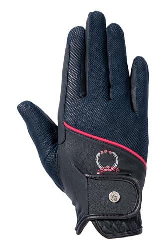 Gants d’équitation enfant HKM Aymee anti-dérapants