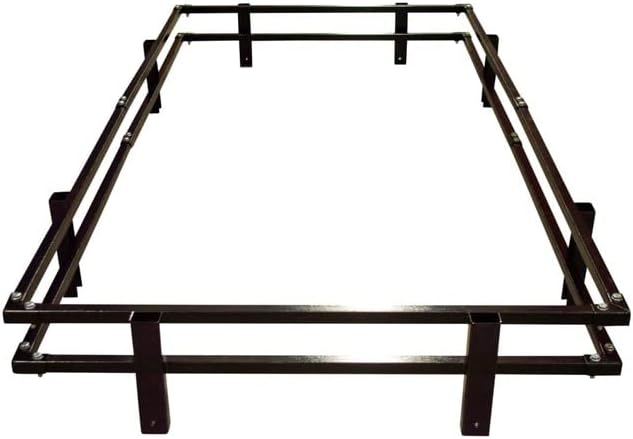 Detail K2 MFT4X8RK 4 ft. x 8 ft. UV Black Powder Coated Open Rail Kit for MFT4X8 Folding Trailer