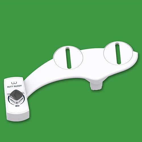 Miniatura 5 de BUTT BUDDY Duo - Bidet Toilet Seat Attachment & Fresh Water Sprayer (Easy to Install | Non-Electric | Dual-Nozzle Cleaning | Gentle Wash | Healthy,