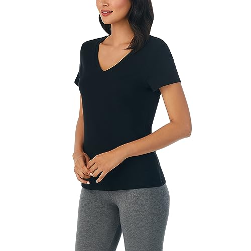 Nautica Womens Sleep Shirt - Lightweight, Breathable Pajama Top - Cotton Knit Jersey V-Neck Sleepwear and Loungewear2