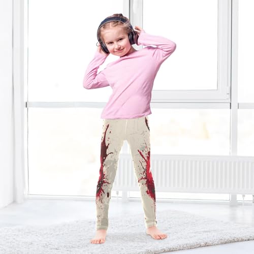 Bolaz Toddler Girls Leggings Printed Yoga Pants Leggings Graffiti Style Cherry for Kids4