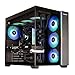 STORMCRAFT Falcon AI Gaming Computer AMD Ryzen 7 7800X3D 5.0 GHz, RX 9070 XT 16G, 32GB DDR5 RGB 6000MHz RAM, 1TB Gen4 NVMe SSD, 850W Gold ATX 3 PSU, 360mm AIO, USB-C, Bluetooth, Wi-Fi VR Ready PC
