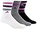 adidas Women's Cushioned Retro Crew Socks (3-Pack)