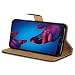 Produktbild Handy Hülle Echt Leder für Huawei P40 / P30 / P20 / Lite/Pro - Mate 10 Lite/Pro Mate 20 Lite Flip Cover Schutz Tasche Klapp Book Etui, Smartphone:Huawei P20