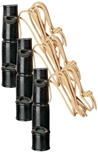 TRIXIE 2255 Büffelhornpfeife, 9 cm (Packung mit 3)