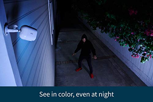 Arlo Essential Spotlight Camera | 3 Pack | Wire-Free, 1080P Video | Color Night Vision, 2-Way Audio, Black (Renewed) #TOP5