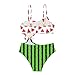 Girls' Swimwear One Piece Swimsuits Funny Tie Dye Tropical Floral Watermelon Graphic Fashion Cutout Bathing Suit 2026